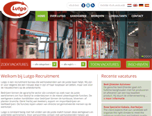 Tablet Screenshot of lutgo.nl